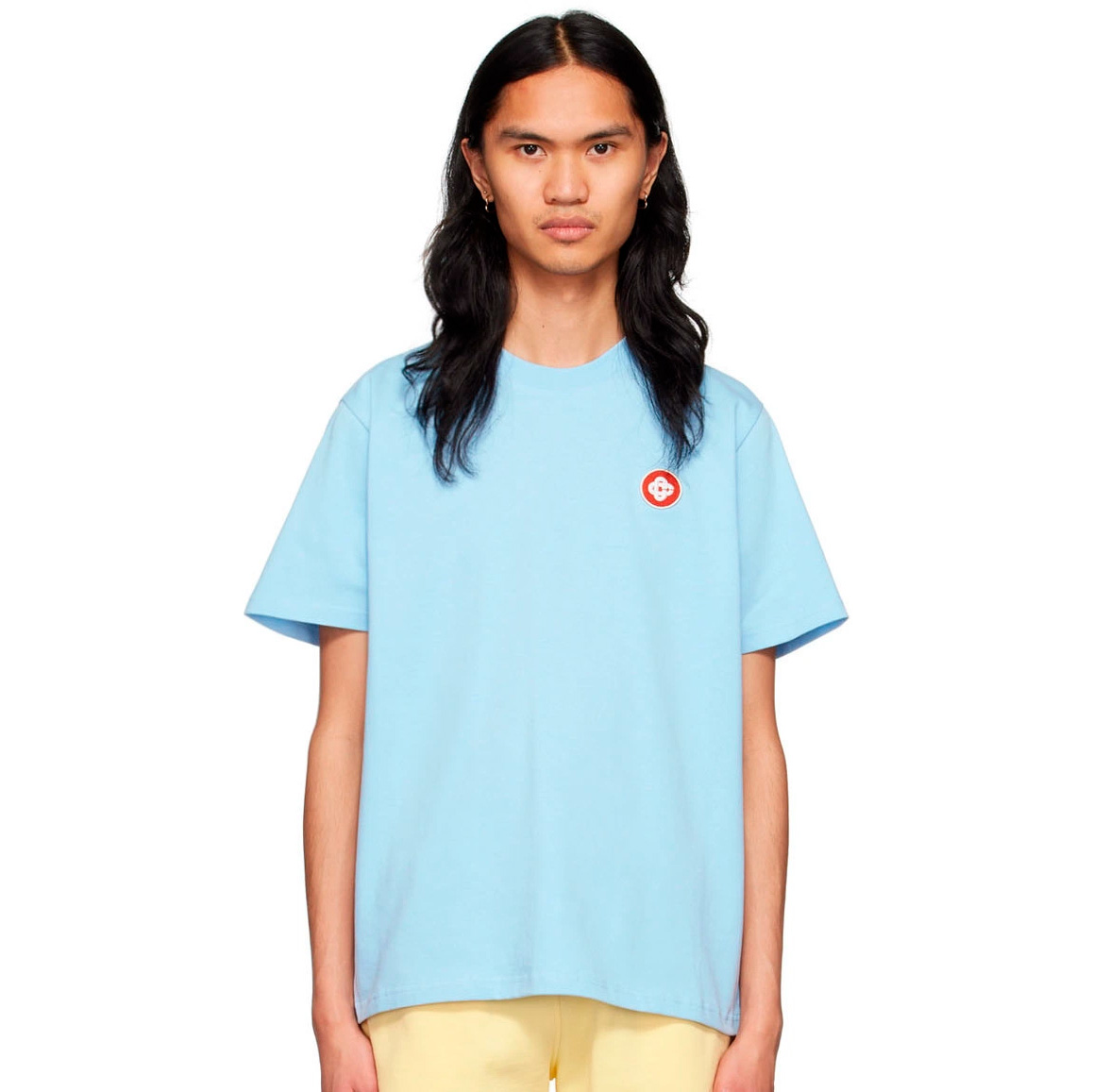 Casablanca - Blue Organic Cotton T-Shirt