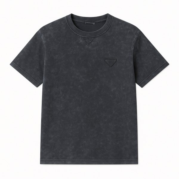 Prada - Black Round-Neck T-Shirt