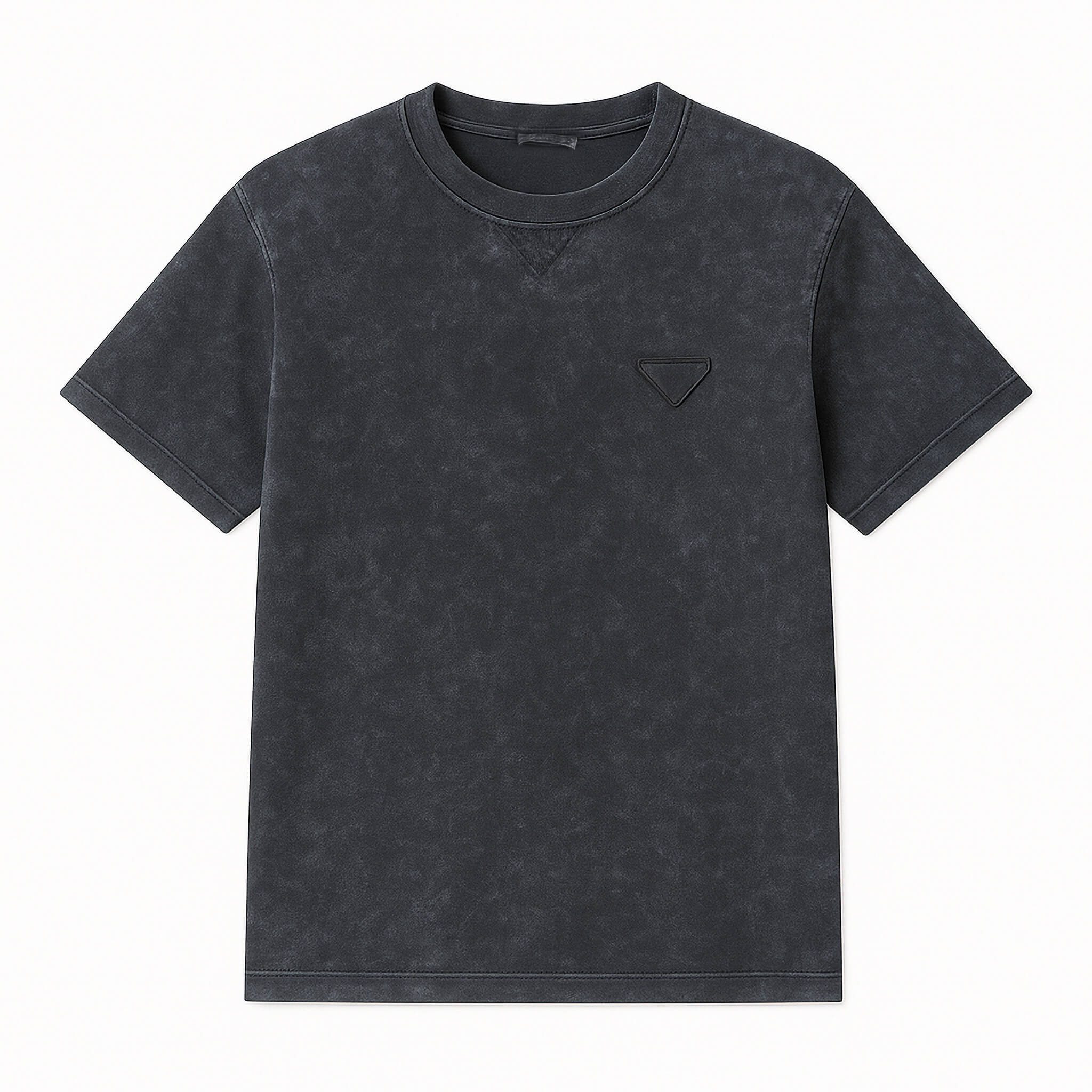 Prada - Black Round-Neck T-Shirt