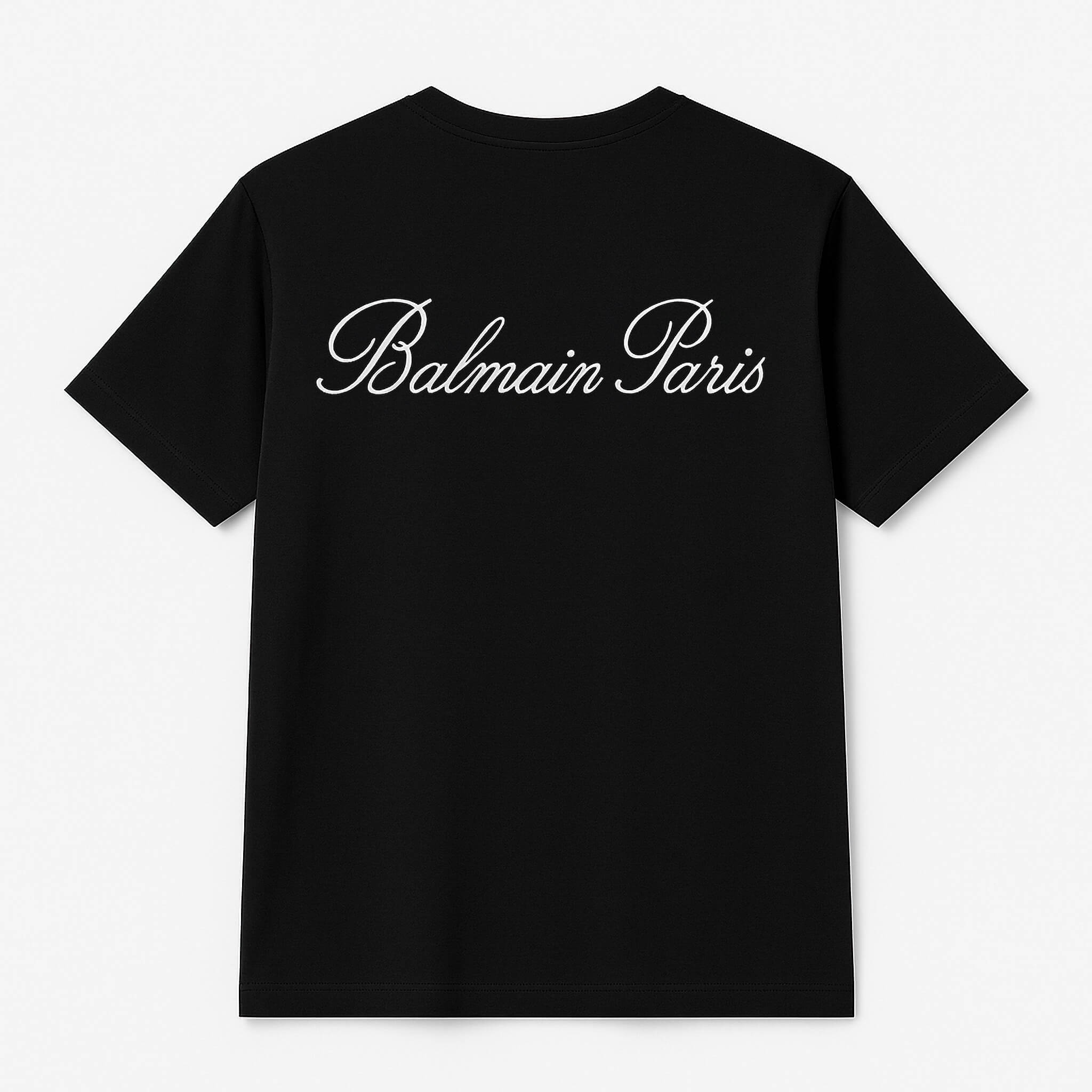 Second image of Balmain - Signature Embroidery T-shirt