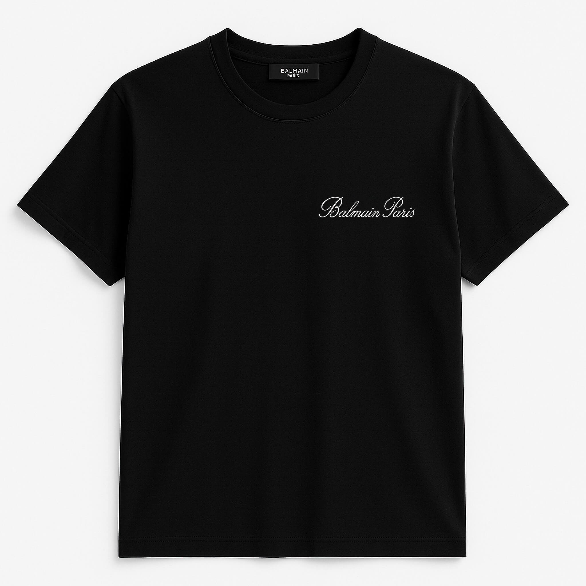 Balmain - Signature Embroidery T-shirt