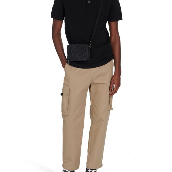 Polka dot short sleeve shirt